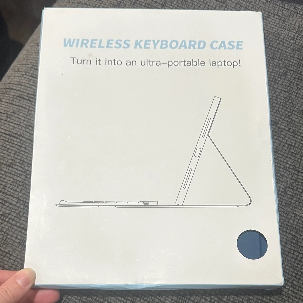 Wireless Keyboard Case - blue